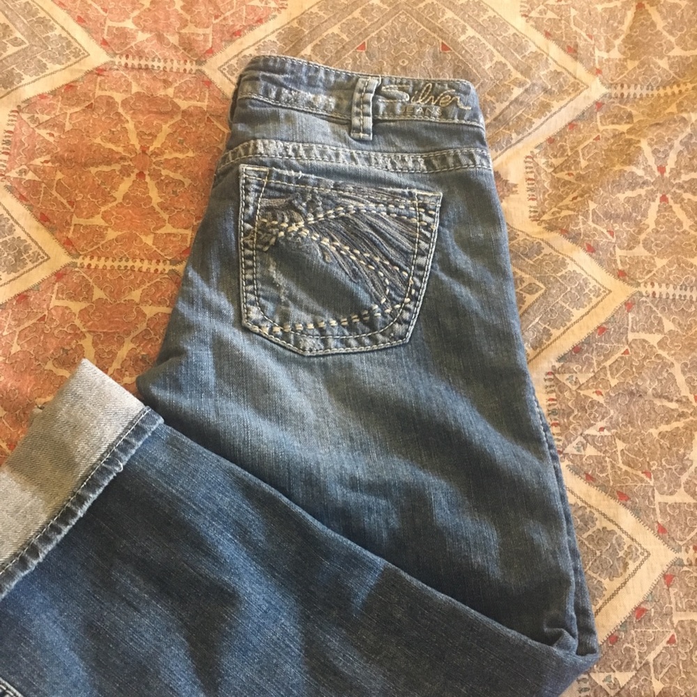 Silver Jeans Capris